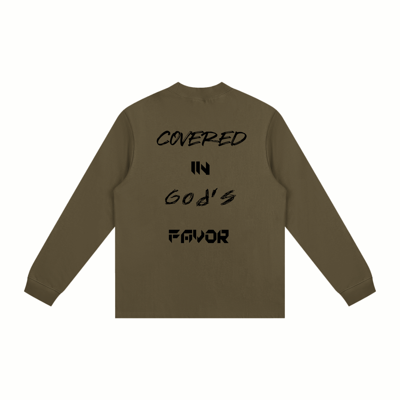 Essential Non-Shrink Mock Neck Sweatshirt