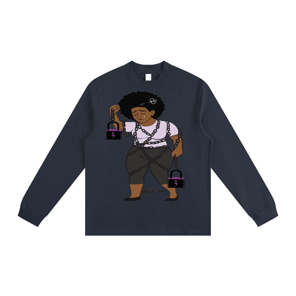Essential Non-Shrink Mock Neck Sweatshirt